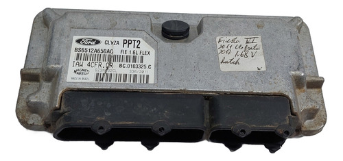 Modulo De Injeção Ford Fiesta 1.6 8v Flex Ano 2009 A 2014