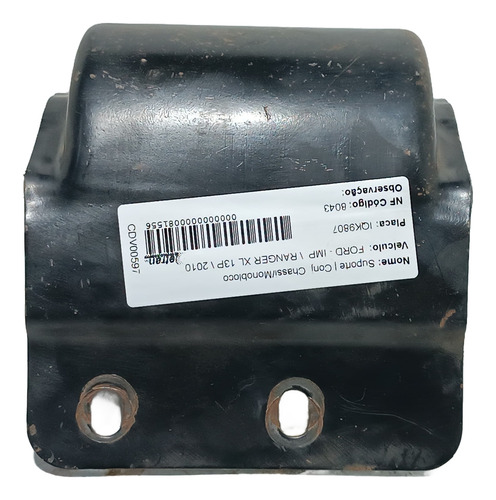 Suporte Travessa Esquerdo Chassis Ford Ranger 3.0 2005 2012