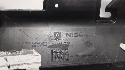 Defletor Radiador Lado Direito Nissan Livina 09/14