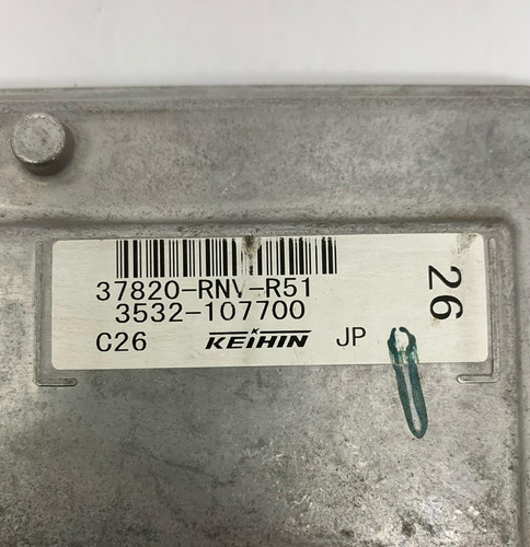 Módulo Injeção Ecu New Honda Cívic 1.8 Flex 37820rnvr51 Orig