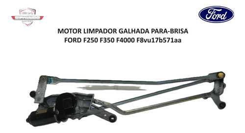 Motor Limpador Galhada Para-brisa Ford F250 F350 F4000