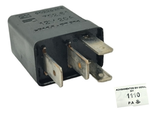 Relé Auxiliar Farol Gm Astra Ano 2005 A 2012 90229206 (vc)