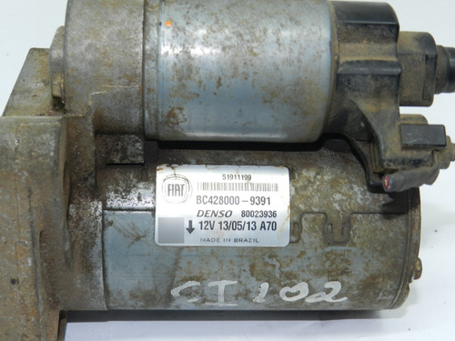 Motor Partida Arranque Fiat Uno Mobi 1.0 Bd428000-9391