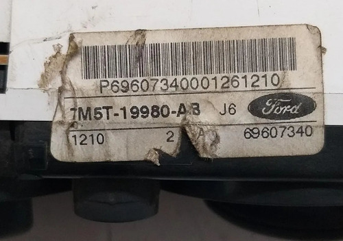 Comando Do Ar Condicionado Ford Focus 2009 A 2013
