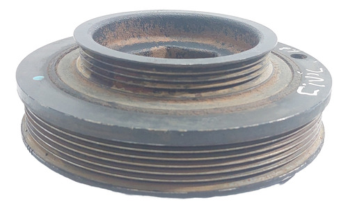 Polia Do Virabrequim Honda Civic 1.7 16v Ano 2002 A 2006