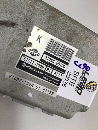 Módulo Câmbio Automático Nissan Tiida 31036ed1000 20036*