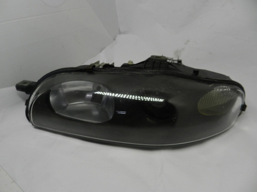 Farol Esquerdo Vidro Mascara Negra Fiat Marea 99/05 88201557