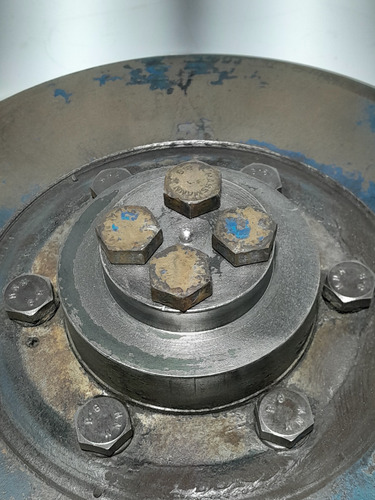 Polia Dupla Virabrequim Completa Mwm 229 226 Anti Vibratoria