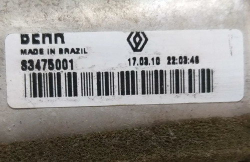 Radiador Ar Quente Interno Renault Duster 2.0 16v 83475001