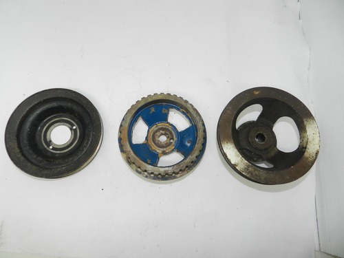 Kit Polia Motor Comando Gm Chevette Marajó Chevy 1.6 88/90