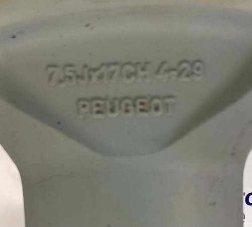 Roda De Liga Peugeot 308 3008 17¨4x108 7,5j 29et Original