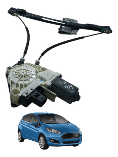 Máquina Vidro Elétrico Diant. Esq. Ford Fiesta 2014 (ap)