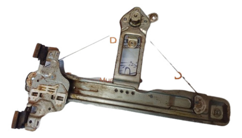 Máquina De Vidro Manual Gm Cobalt  11740