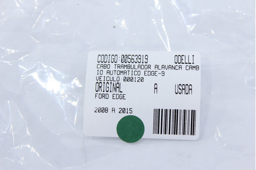 Cabo Trambulador Alavanca Câmbio Automático Edge 08/15 Us (9