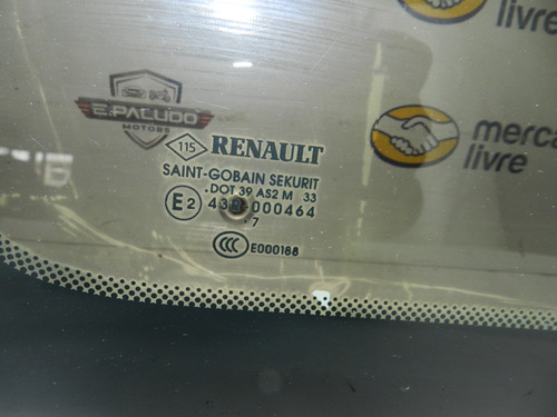 Vidro Fixo Traseiro Esquerdo Renault Megane Gt 06 A 13