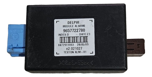 Modulo Central De Alarma Anti Furto Peugeot 206 407 09 A 12