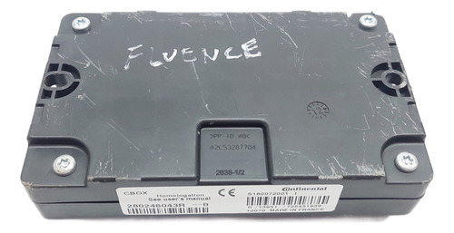 Modulo De Controle Som / Usb Fluence Ano 2012 A 2017