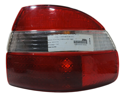 Lanterna Traseira Direita Toyota Corolla 2000 (e) Adl Cxa413