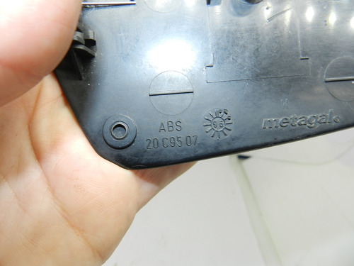 Lente Espelho Retrovisor Esquerdo Corsa 94/02 Com Detalhe