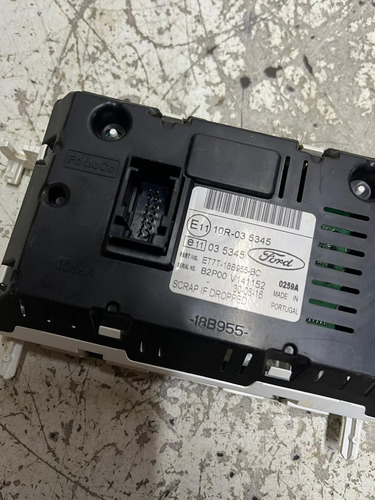 Tela Computador Bordo Ford Ecosport 2017 Et7t18b95
