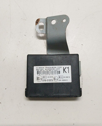 Modulo Imobilizador Toyota Hilux 3.0 2012 A 2015 8978071030