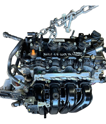 Motor Parcial Toyota Yaris 1.5 16v 110cv 2019 2020 2021 2022