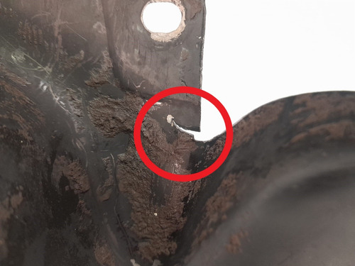 Chapa Proteção Traseira Motor Kombi 1600 Ano 2000
