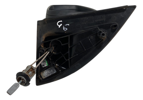 Espelho Retrovisor Manual Vw Gol Saveiro Voyage G6 Esquerdo