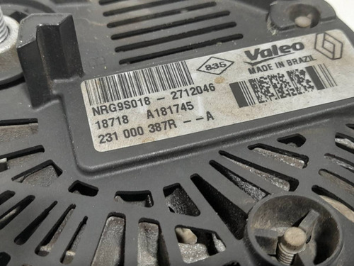 Alternador Renault Logan Expr 10 2019