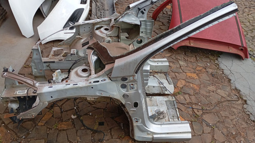 Longarina Caixa Roda Esquerda Peugeot 307 Hatch   25636