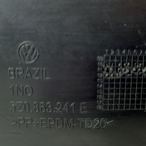 Console Central Vw Fox Crossfox 2011 A 2014 Pn: 5z0863241e