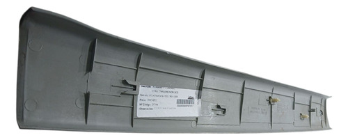 Moldura Tras. Teto Vw Gol G3 2002 A 2007 Com Detalhe  (ap)
