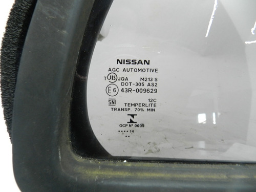 Vidro Fixo Traseiro Direito Nissan March Active 2015