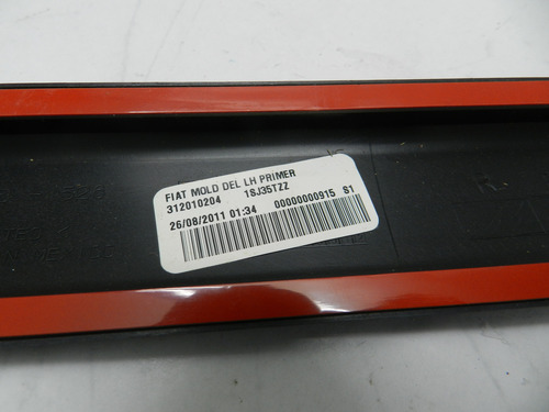 Friso Porta Lado Esquerdo Fiat 500 2010 A 2018