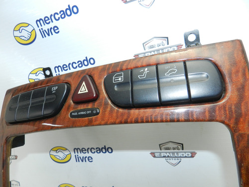 Moldura Painel Central + Botões C180k W230 C240 2000 A 2006