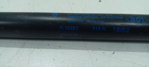 Amortecedor Tampa Traseira Renault Clio R16282 (r)