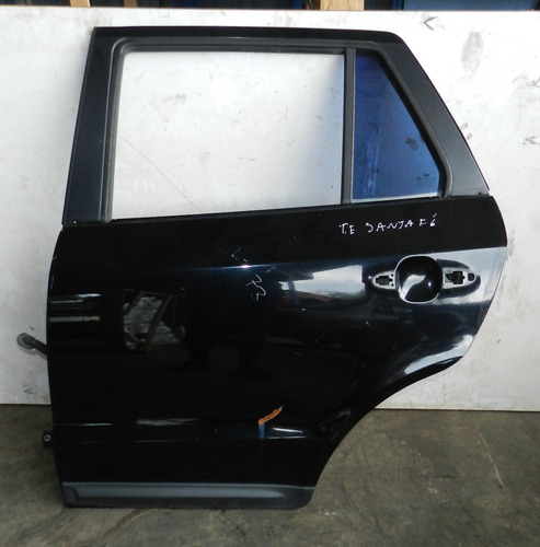 Porta Traseira Esquerda Hyundai Santa Fé 09/13 Com Detalhe