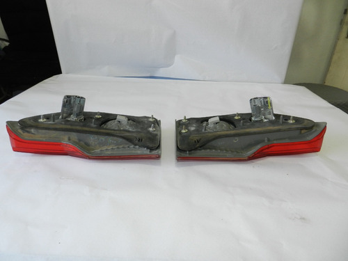 Par Lanterna Tampa Traseira Honda City 15/20 Com Detalhe