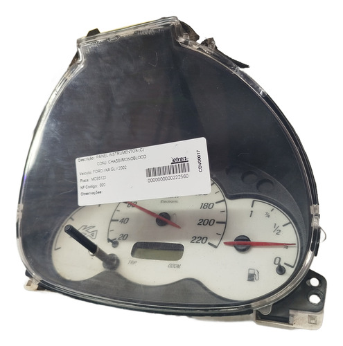 Painel Instrumentos Ka 2002 03 04 05 06 2007 1.0 Zetec Usado
