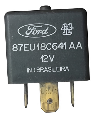 Relé Auxiliar Ford Fiesta 4 Terminais 87eu18c641aa (vc)