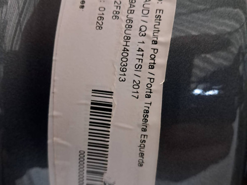 Porta Audi Q3 2016 2017 2018 Traseira Esquerda Detalhe