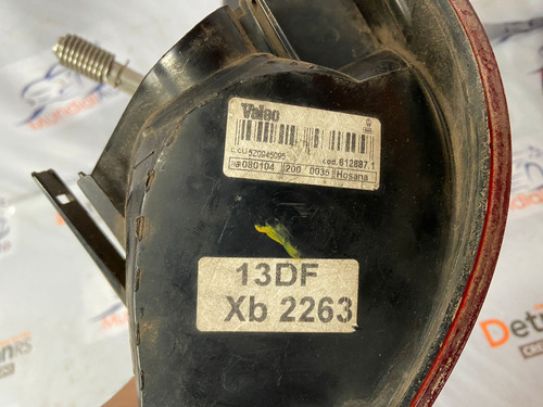 Lanterna Traseira Lado Esquerdo Vw Fox 04/10 18252 C12