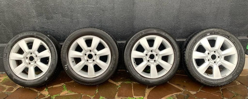 Jogo Rodas Com Pneus 225/50r17 Omega Fitipaldi 2009