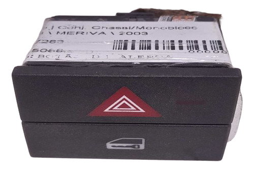 Botão Interruptor Pisca Alerta Corsa Montana 2004 2005 2011
