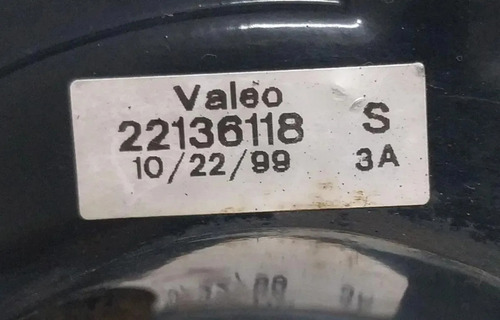 Motor Ar Forçado Gm S10 Blazer 1999 22136118