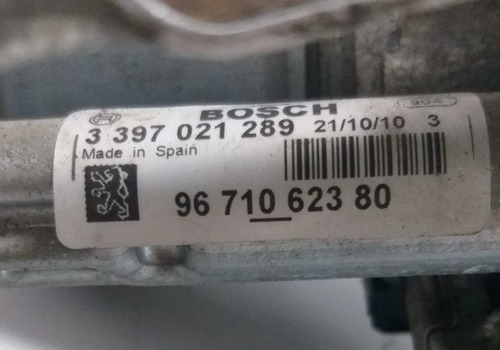 Motor Limpador Para Brisa Peugeot 3008 2011 3397021289