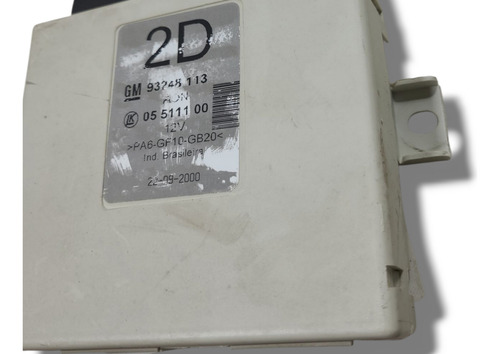 Módulo Conforto Gm Astra 2001 (al) 93248113