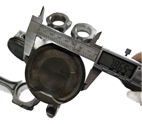 Jogo 4 Pistões Stander Com Bielas Megane 1.6 16v Flex 115cvs
