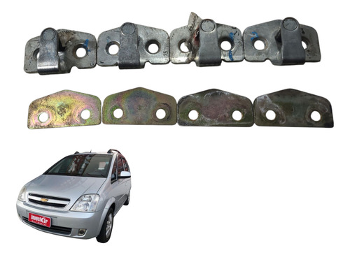 Jogo Batente Porta Gm Meriva 2003 A 2011 (al) Cxa 589