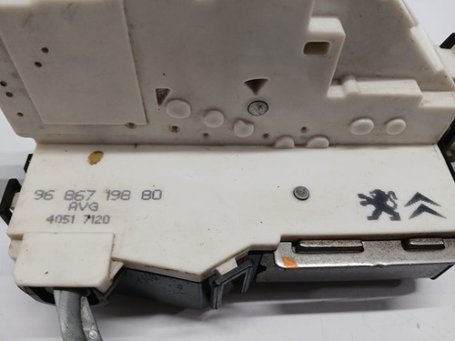 Fechadura Porta Dianteira Esquerda Citroen C4 Pallas E Hatch
